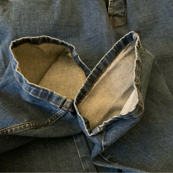 DOUBLE DOWN, DENIM STRETCH BLEND JEANS. TWINS - Picture 9 of 15